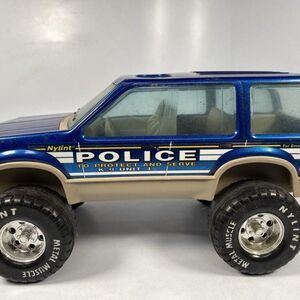 Vintage Nylint | Police Explorer K9 Unit SUV | Steel 10.5”